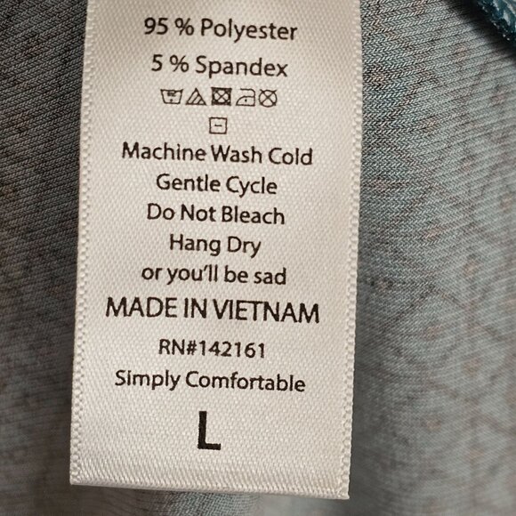 Preppy Fairycore Casual Cottage Cabin Preppy Peasant T-Shirt Dress Green LG - Picture 11 of 14